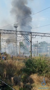 incendiu gara craiova