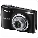150 lei - Aparat foto digital Nikon Coolpix L23, Negru 10.1 megapixeli-l23black-jpg