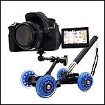 Suport umaritor cu roti pt camera foto-video-3in1-de-fotograf-a-dolly-11-pulgadas-brazo-m-gico-de-palanca-monopod-dslr-rig-c-mara-pel-cul-jpg