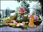 Bufet de fructe, sculptura in fructe, aranjamente din fructe si legume sculpate-img914-jpg
