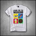 Tricou Ultras-Tifo Living for the weekend-1-jpg