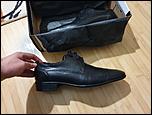 Pantofi din piele, culoare neagra, barbati, marimea 40-41.-20201226_145948-jpg