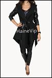 Haine dama - Sacouri - Geci - Camasi - Pulovere- Cizme - Rochii - Pantaloni-jacheta-dama-neagra-fashion-palton-online-2-jpg