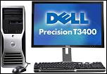 Unitate DELL Ram 8GB, hard 750GB - Pret 788 lei (Precision T3400 - Core2 Duo E8400 3.0GHz, sursa 750W, DVD-RW)-dell-precision-t3400-cu-monitor-jpg