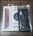 Husa Sony Xperia 5 II  neagra noua  plus sticla protecte cutie sigilata-16379-jpg