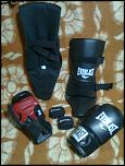 Set Everlast manusi, aparatoare picior si benzi mana pentru kickboxing-imagine1037-jpg