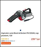 Aspirator auto Black&amp;Decker PV1200AV, cap pivotant, 12 V-121797402_3208756049234386_2524760197068024987_n-jpg