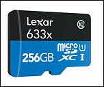 Card lexar microsd si sd 256gb high speed uhs-1 633x microsd sdxc sdh-copy2-jpg