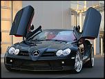 2008-Brabus-Mercedes-Benz-SLR-Roadster-McLaren-Front-Angle-Open-Doors-1280x960.jpg