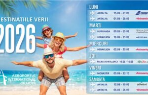 Destinații de vacanță directe din Craiova pentru sezonul de vară